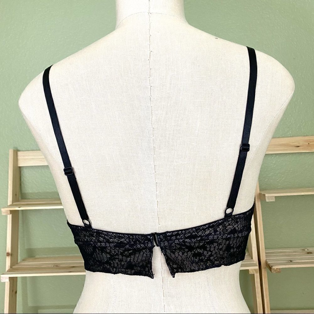 Free People Tameeka Underwire Bra Black XS - Picture 4 of 7